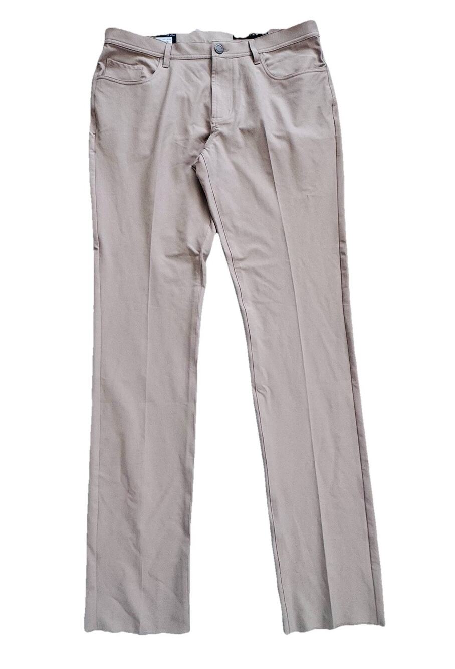 NWT Dunning Golf Stretch Performance Chino Pants 35 (36 x 35.5 inseam) New